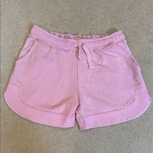 Pink Women's Casual Knit Shorts